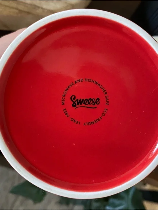 NWOT Sweese red ceramic Butter bell crock. - Picture 6 of 6